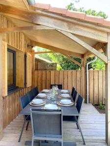 Villas Residence 03280-lacanau - Proche du lac magnifique cottage avec piscine privee pour 7 personnes MAE-0491 : photos des chambres