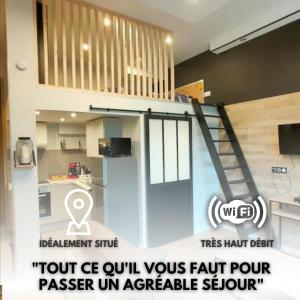 Loft moderne dans un palace bourgeois - Ubytování bez kategorie ve městě Aix-les-Bains