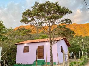 Casa Lilás no Vale do Capão