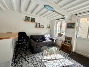 Maisons de vacances Charmante maison au coeur de Villerville : photos des chambres