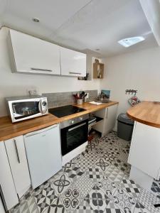 Maisons de vacances Charmante maison au coeur de Villerville : photos des chambres