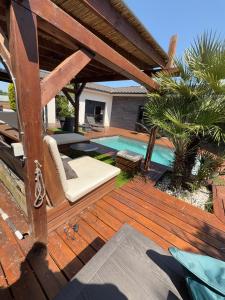 Villas Villa moderne avec piscine chauffee : photos des chambres