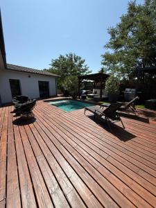 Villas Villa moderne avec piscine chauffee : photos des chambres