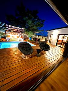 Villas Villa moderne avec piscine chauffee : photos des chambres