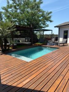 Villas Villa moderne avec piscine chauffee : photos des chambres