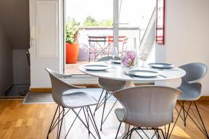 Appartements Le Balcon fleuri centre Robertsau tram Jardiniers : photos des chambres