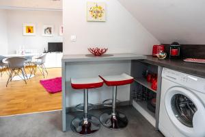 Appartements Le Balcon fleuri centre Robertsau tram Jardiniers : photos des chambres