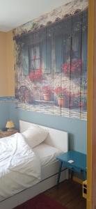 Chambre à la campagne ,au Soleil levant