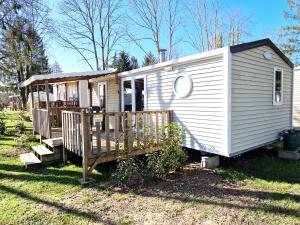 Maisons de vacances Luxus Mobile Home beim Europa-Park, voll klimatisiert mit Wi-Fi! : photos des chambres