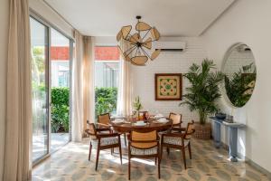 La Donaira 2 & 3 BHK Villas with Private Pool Garden & Kitchen 10 mins to Vagator & Morjim Beach