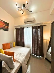 Cozy Luxe Stay 55 inch 4k Ultra TV and Amenity View