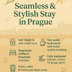 Modern Apartment in the Heart of Vršovice