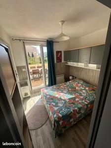 t2 dans résidence 100M de la mer avec 2 terrasses