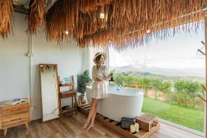 บ้านชมดอย1 แอร์ อ่าง ม่อนแจ่ม วิวดอยหลวงเชียงดาว