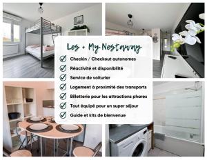 Le 82 - Studio pour 4 à 3 minutes de Disneyland Paris