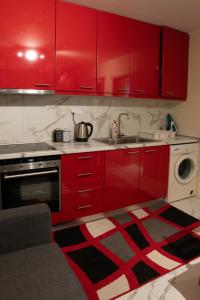 Red Harmony by the sea Pool and balcony