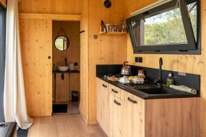Chalets Parcel Tiny House Cuverie au coeur des vignes : photos des chambres