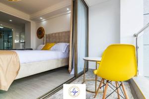 classy studio apartment in kilimani with fully equipped gym and balcony which breathtaking city views