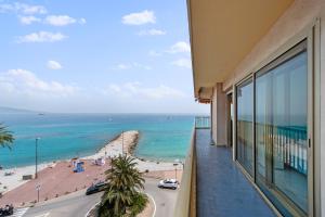 Appartements Superbe 3 pieces vue mer, climatisation, balcon : photos des chambres