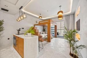 Art Studio with Loft Bed and Canal View - Apartmány, Dubaj