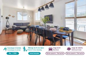 Villas Maison pour 10 avec piscine chauffee : photos des chambres