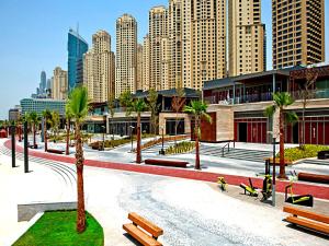 One Bedroom Apartment - Bay Central Tower - Apartments, Dubai