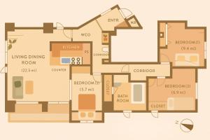 OPEN#신주쿠5분#시부야10분#편의점2분#최대9명#고급홈#침실3#우아한집#114m2#침대5