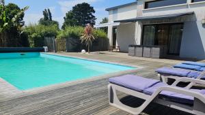 Maisons de vacances Les Tamaris : photos des chambres