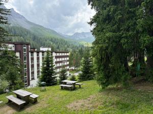 One-Bedroom Apartment room in Chalet Pradella