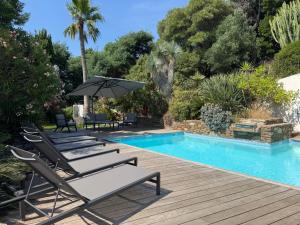 La Villa M à Pramousquier