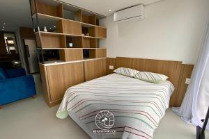 Apto Studio | Ar | Aceita Pet | 450mts da Praia