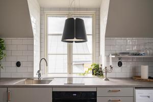 Renovated apartment with balcony in Visby