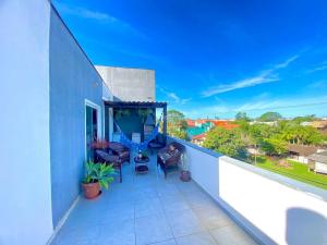 Cobertura no Campeche com Terraço e churrasaqueira BBQ