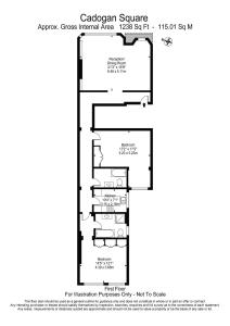 ultra luxury flat Cadogan Square