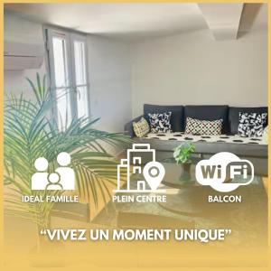 Appartements Magnifique T3 refait a neuf centre-ville : photos des chambres