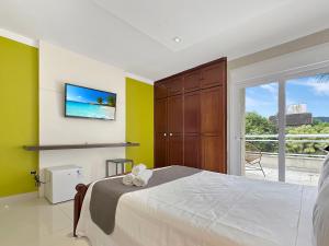 200m do mar - AC - Piscina - Churrasqueira - 1 Suite