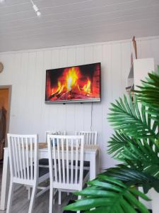 Apartment with terrace and barbecue area