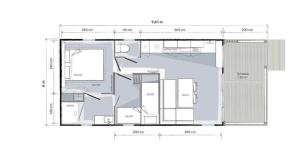 Campings Camping 3 etoiles - Piscine - efcg0h : photos des chambres