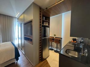 Apto 121 Vila Olimpia moderno e completo