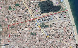 627 apartment for rent New 2 bedroom , Martil near Corniche