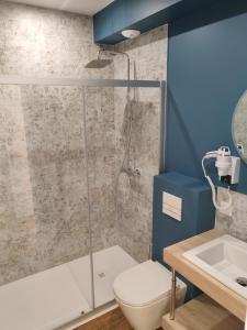 Maisons d'hotes Etretat SEA VIEW chambres vue mer : Chambre Double avec Balcon - Vue sur Mer