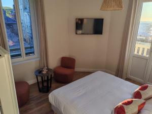 Maisons d'hotes Etretat SEA VIEW chambres vue mer : photos des chambres