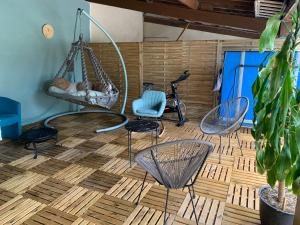 Maisons de vacances Maison detente avec jacuzzi spa massant : photos des chambres