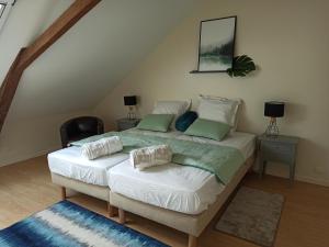Maisons de vacances Gite La ferme aux vaches : photos des chambres