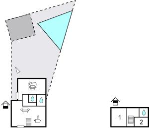 Maisons de vacances 2 Bedroom Awesome Home In Padirac : photos des chambres
