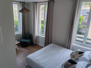 Maisons d'hotes Etretat SEA VIEW chambres vue mer : Chambre Double