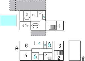 Maisons de vacances Awesome Home In Arles : photos des chambres