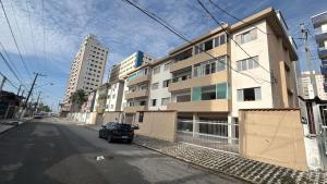 Apto Vista Mar Vila Mirim garagem Wi-Fi