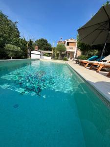 Wellness House Oliva with heated salt water Pool, Sauna & Jakuzzi