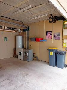 Maisons de vacances Maison cosy a Perols - proche plage & Parc Expo Arena - clim, garage : photos des chambres